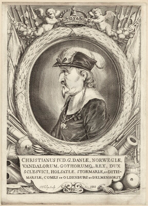 Christian iv, king of denmark and norway npg d26178