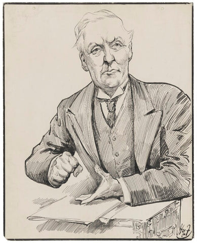 Herbert Henry Asquith, 1st Earl of Oxford and Asquith NPG 3402