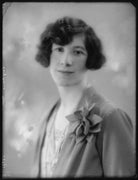 Ethel (née Broom), Lady Barrie NPG x123832