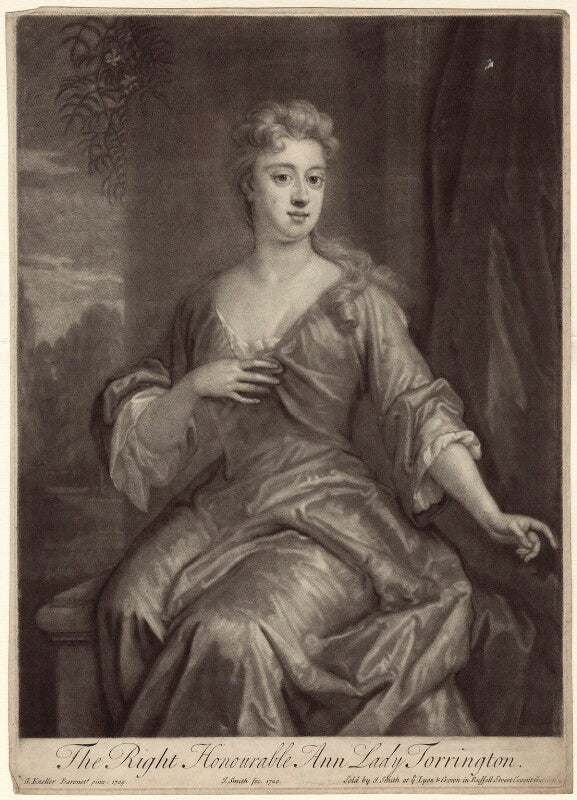 Anne newport (née pierrepont or pierpont), lady torrington npg d27634