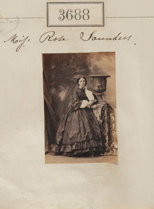 Rose (née saunders), lady piers npg ax53084