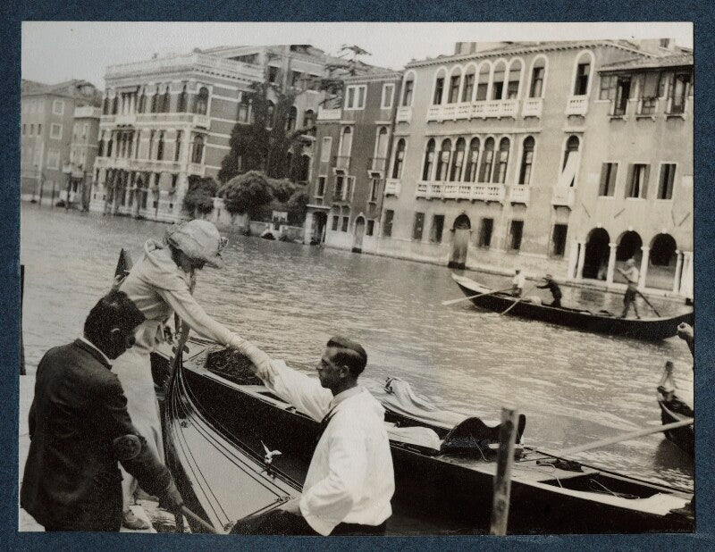 Venice again (lady ottoline morrell) npg ax143650