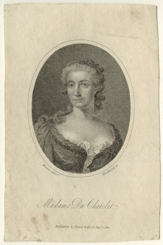 Gabrielle &eacute;milie, marquise du châtelet npg d23528