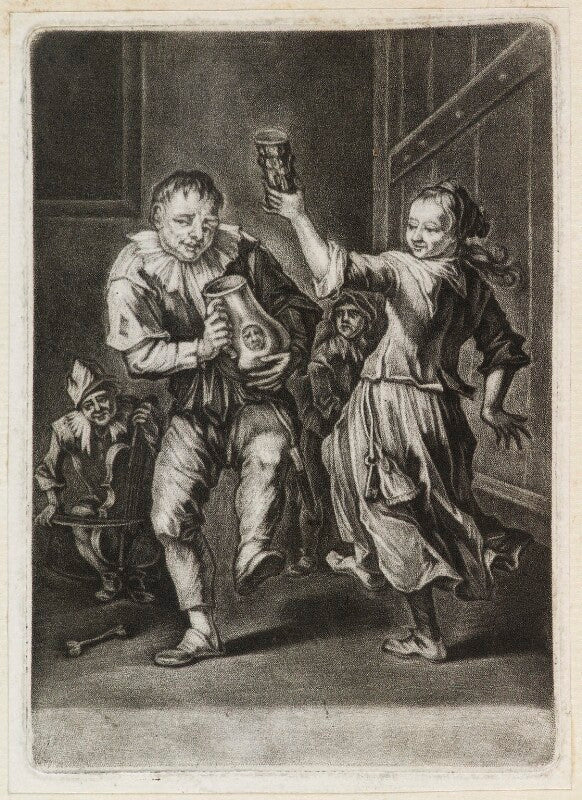 Man and woman dancing npg d11869