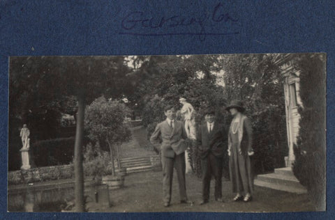 Gilbert Spencer; Sir Stanley Spencer and an unknown woman NPG Ax141644