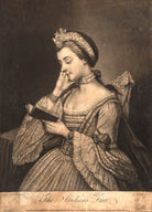 The Studious Fair (possibly Charlotte of Mecklenburg-Strelitz) NPG D9113