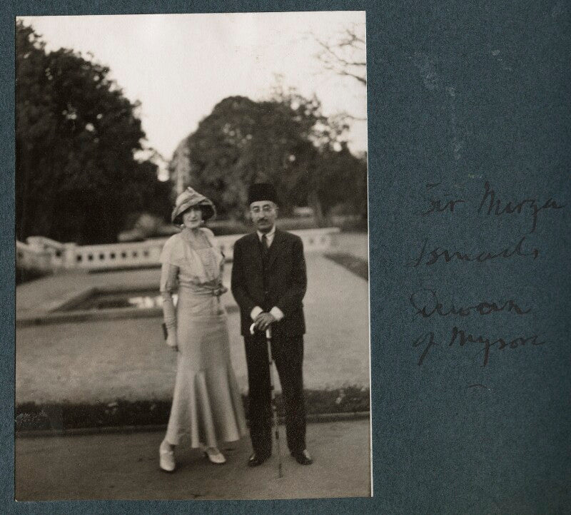 Lady ottoline morrell; sir mirza muhammad ismail npg ax143746