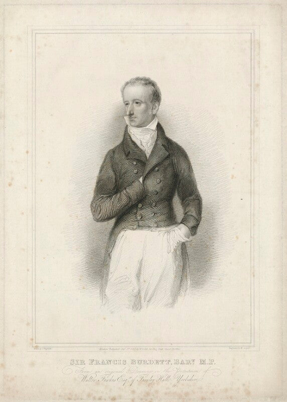 Sir francis burdett, 5th bt npg d32401