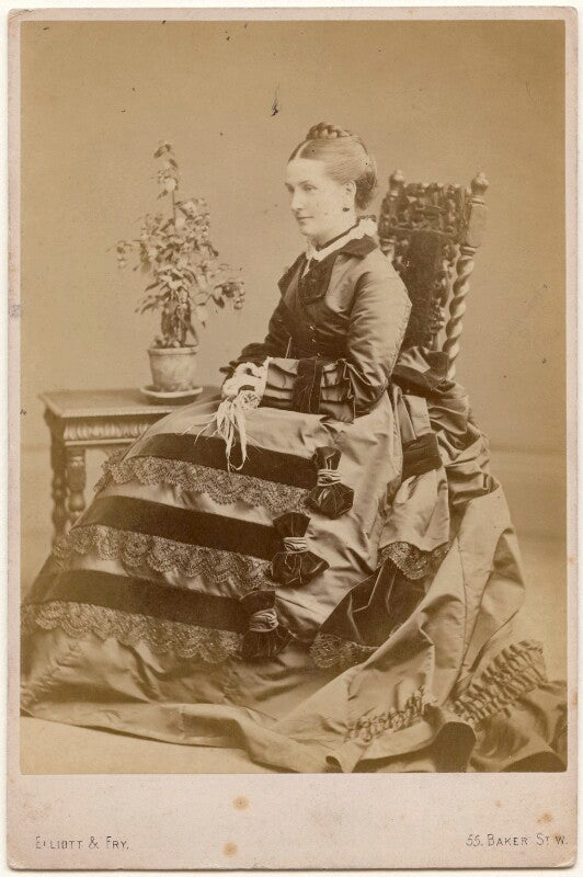 Fanny georgina edlmann (née elliot) npg x197300