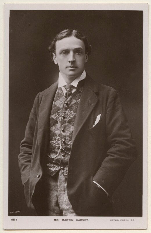 Sir john martin harvey npg x196261