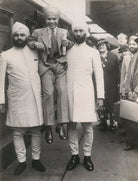 Sabu and his bodyguards leaving for New York NPG x198320