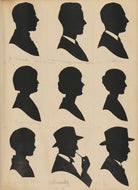 Tourists on the West Pier, Brighton (J.N.T.? Dacombe; James Frederick Marshall Rothwell-Jackson; W.G. Kirby; M. Mary Southall; Ada Waller; an unknown sitter; Guy Gilson; C. Bramley; A.B. Stevens) NPG D46538