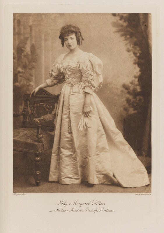 Margaret child (née child villiers), lady dynevor when lady margaret villiers as madame henriette, duchess d'orleans npg ax41065