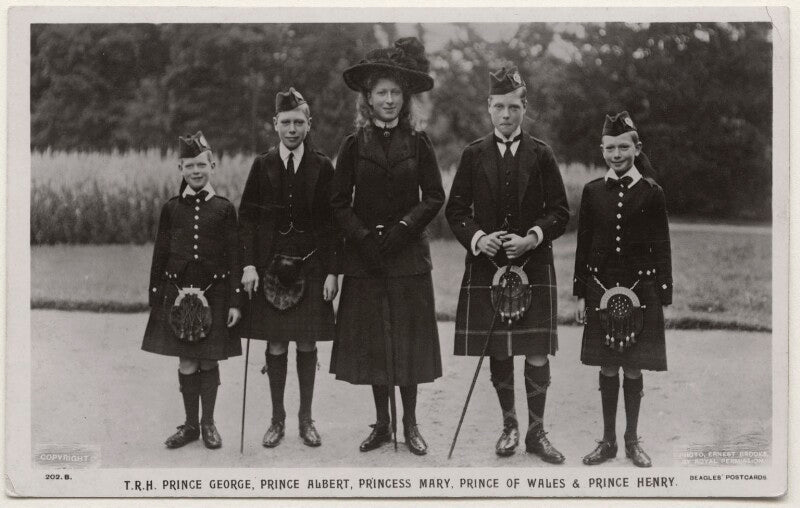 't.r.h. prince george, prince albert, princess mary, prince of wales & prince henry' npg x193185