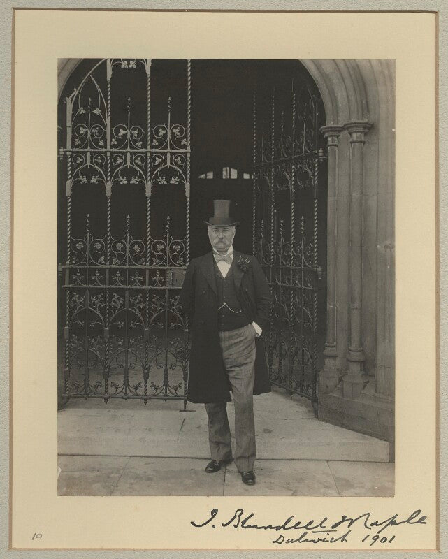 Sir john blundell maple, 1st bt npg x31612