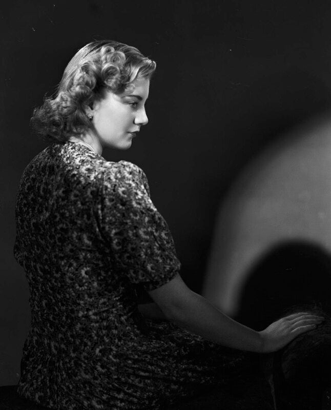 Gillian ann maclean (née grant), lady forres (later clarke) npg x179077