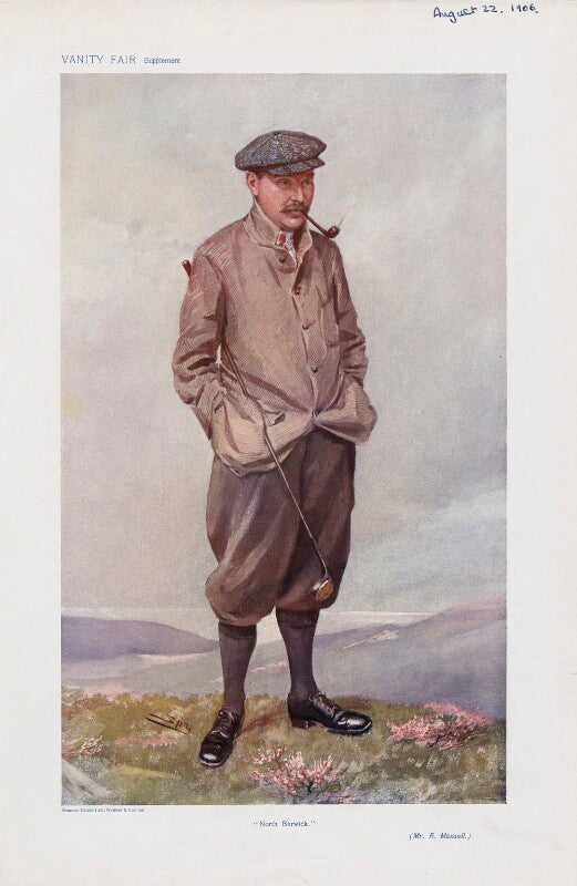 Robert maxwell ('men of the day. no. 1028. "north berwick."') npg d45341