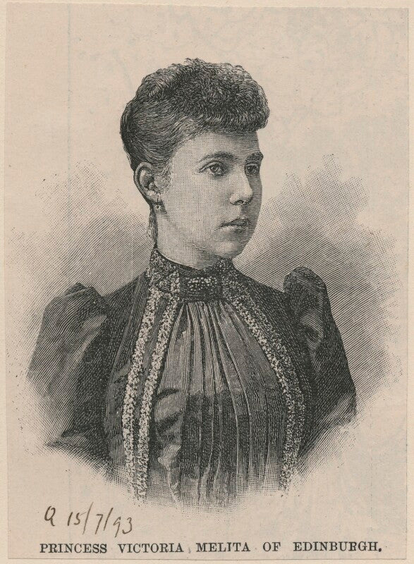 Victoria melita, grand duchess of russia npg d11228