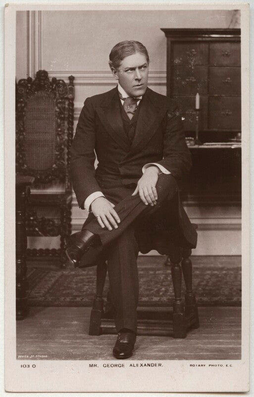 Sir george alexander (george samson) npg x282