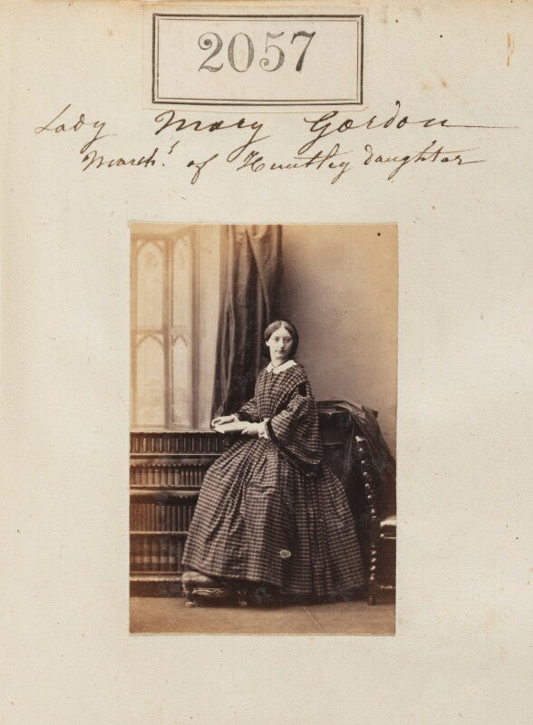 Lady mary katherine turnor (née gordon) npg ax51447