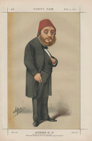 Constantine ('Costaki') Musurus Pasha (Statesmen No. 73.') NPG D43469