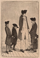 George Fairholme; John McGowan; Charles Byrne; Alexander Watson; Geordie Cranstoun NPG D18639