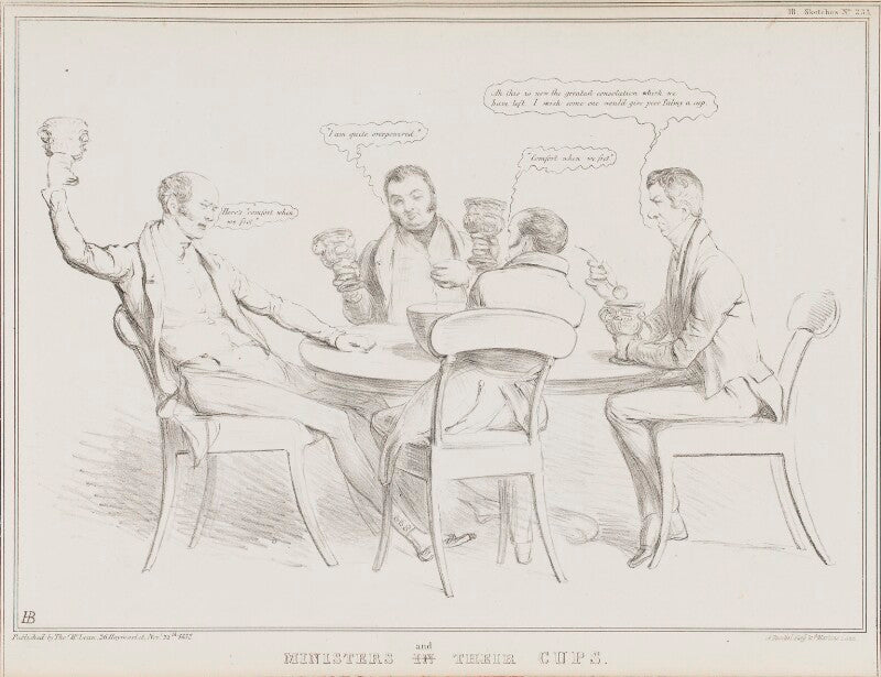 Ministers and their cups npg d41168