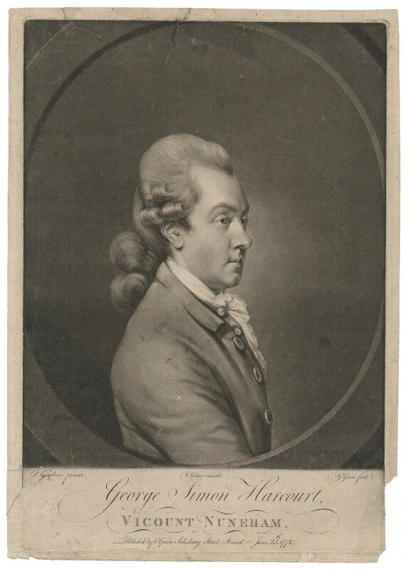 George simon harcourt, 2nd earl harcourt npg d35318