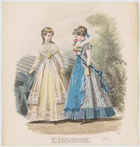 Summer day and home evening dresses, 1869 NPG D48035