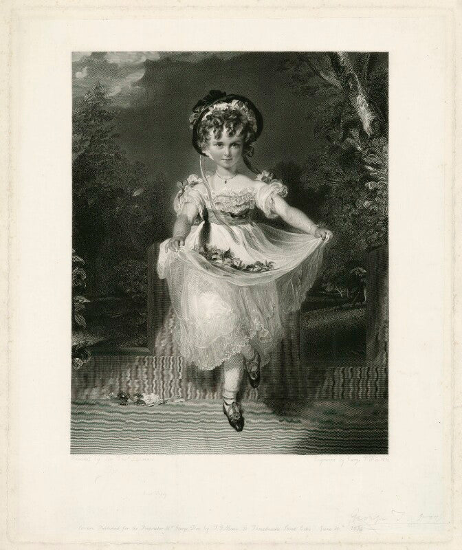 Louisa georgiana augusta anne boyce (née murray) ('the child with flowers') npg d32029