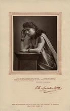 Ellen Lancaster Wallis (Mrs Walter Reynolds) as Adrienne Lecouvreur in 'Adrienne Lecouvreur' NPG x19808