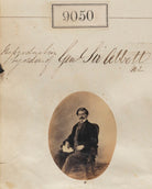 Unknown man ('Reproduction by order of General Sir Abbott') NPG Ax58873