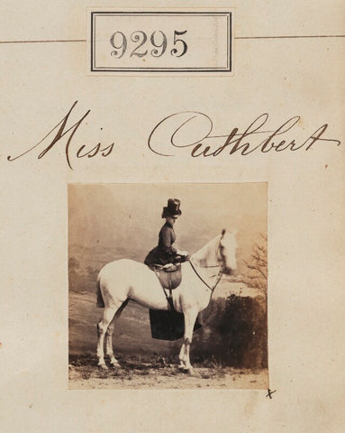 Miss Cuthbert NPG Ax59116