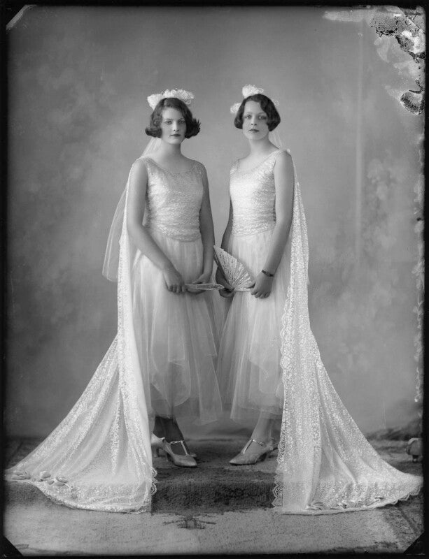 Hon. meriel catharine lyttelton; viola maud grosvenor (née lyttelton), duchess of westminster npg x124643