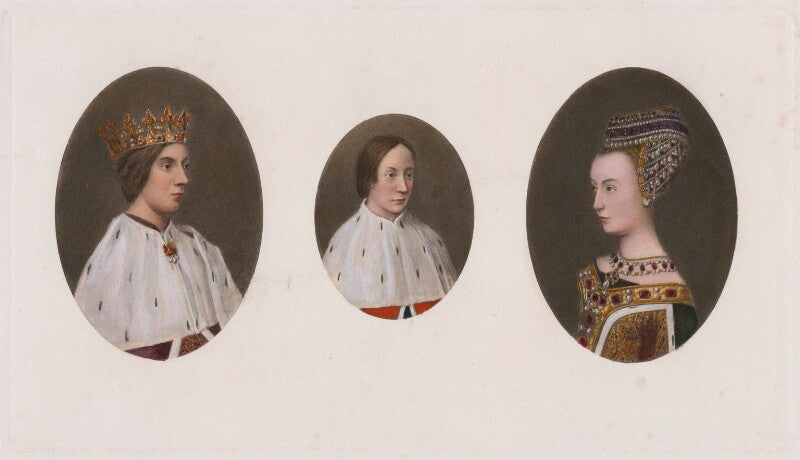 James iii of scotland; james iv of scotland; margaret of denmark npg d42378