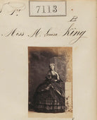 Miss Marie Louisa King NPG Ax57029