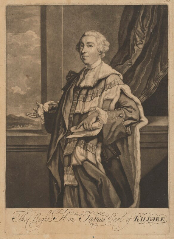 James Fitzgerald, 1st Duke of Leinster when Earl of Kildare NPG D37288
