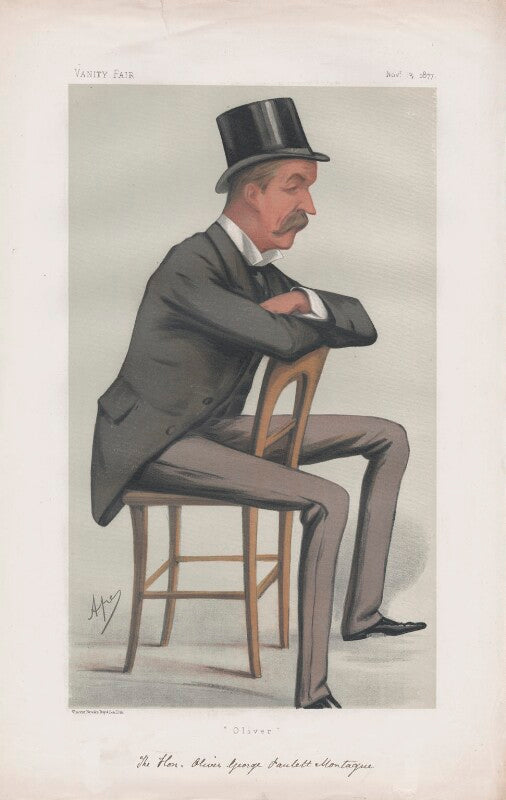 Hon. oliver george paulett montagu ('men of the day. no. 164.') npg d43821