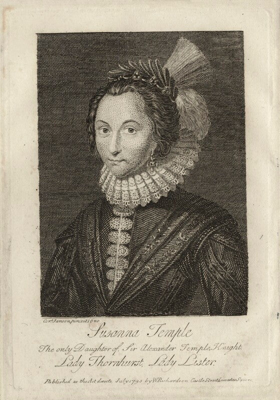 Susanna lister (née temple), lady lister npg d28445