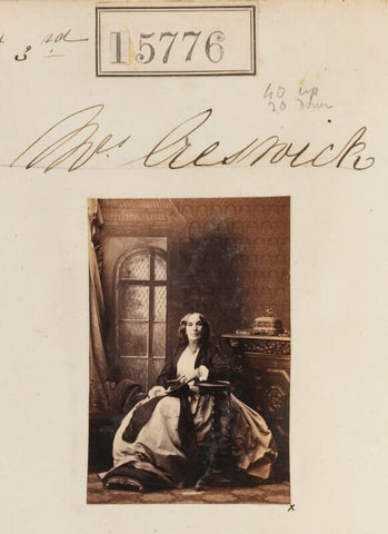 Mrs Creswick NPG Ax63704