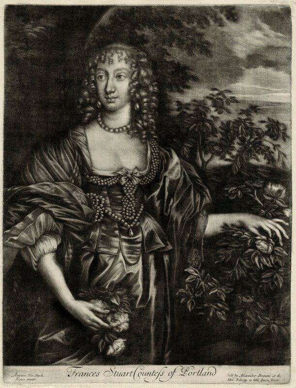 Frances weston (née stuart), countess of portland npg d28424