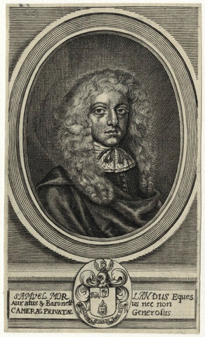 Sir Samuel Morland, 1st Bt NPG D28933