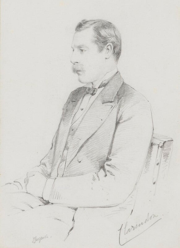Edward hyde villiers, 5th earl of clarendon npg 5633