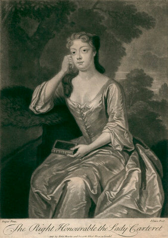 Frances Carteret (née Worsley), Lady Carteret NPG D2481