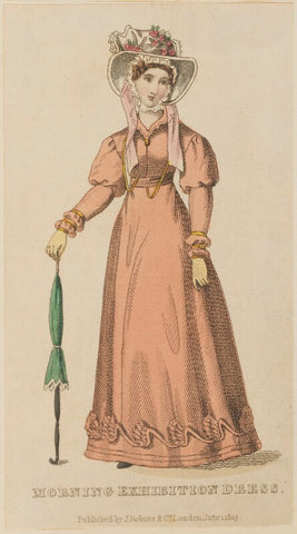 'Morning Exhibition Dress', June 1825 NPG D47557