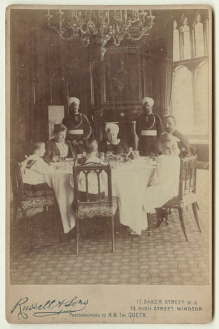 'A Royal Luncheon Party at Windsor' NPG x46561