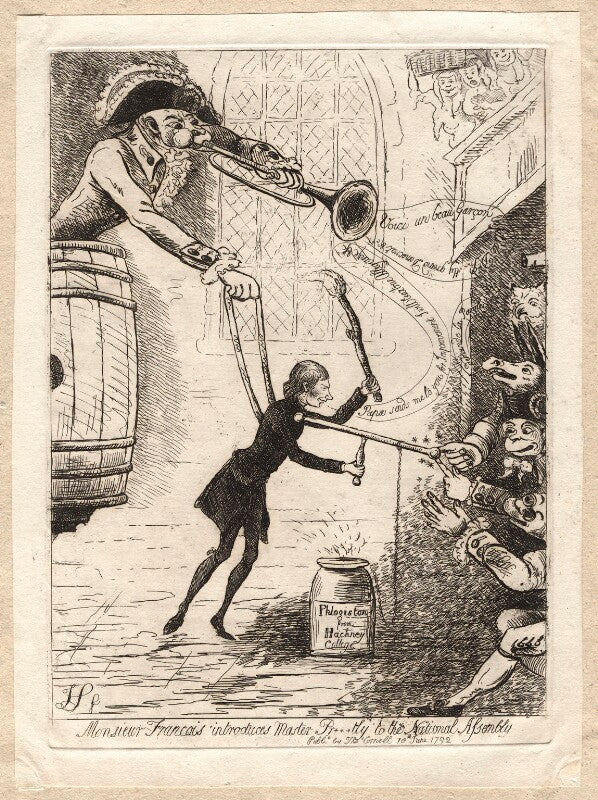 William priestley ('monsieur francois introduces master pr[iestle]y to the national assembly') npg d9907