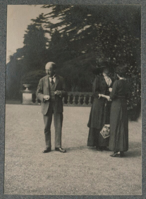Lady ottoline morrell with two others npg ax140312