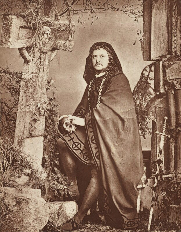 Charles albert fechter as hamlet in 'hamlet' npg ax28274