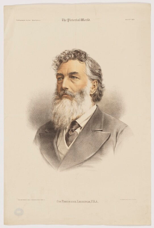 Frederic leighton, baron leighton npg d37287